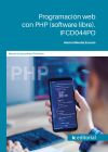 Programación web con PHP (software libre). IFCD044PO